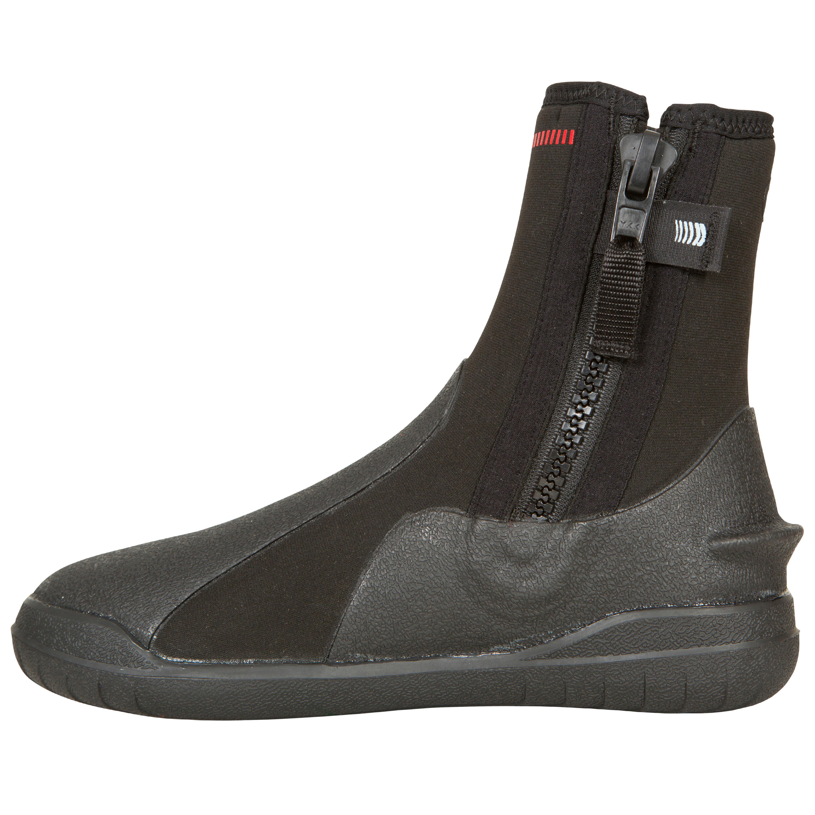 Scarponi da immersione in neoprene da 6,5 mm - nero