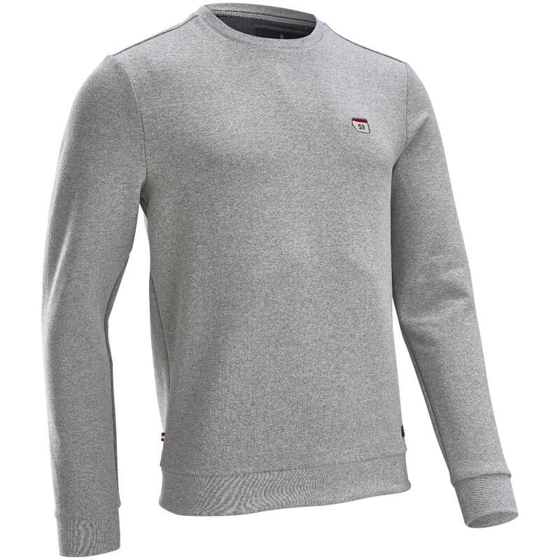 Sweat made in france - Brigade du pavé dossard gris