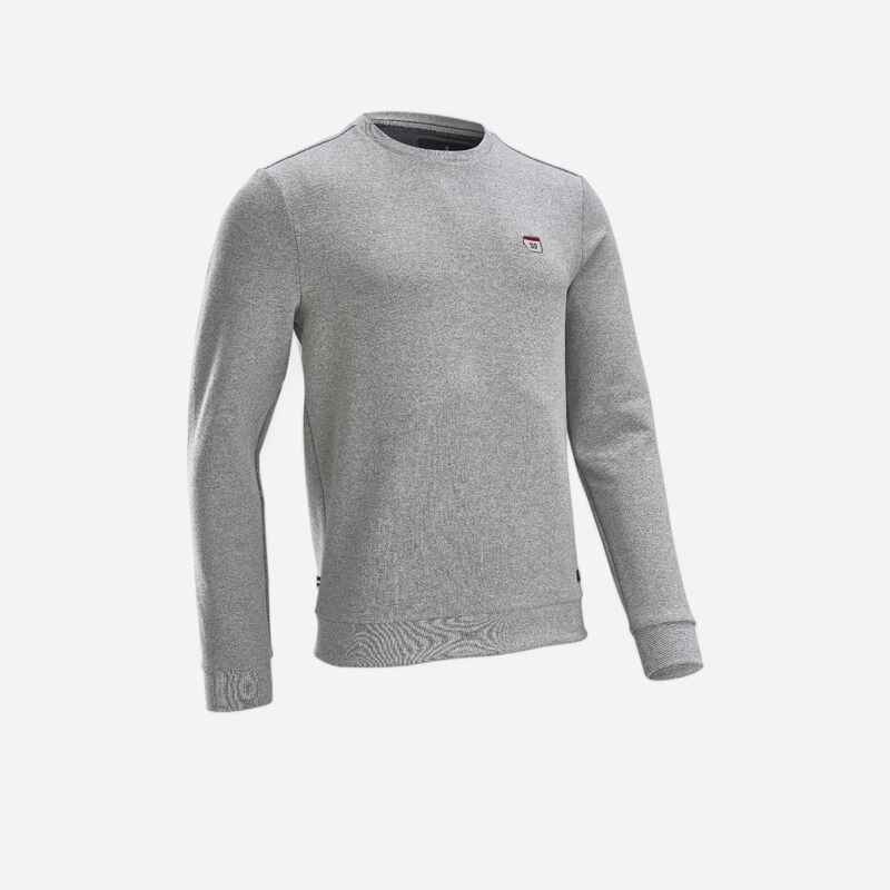 Made in France: Brigade du Pavé Sweatshirt Startnummer grau