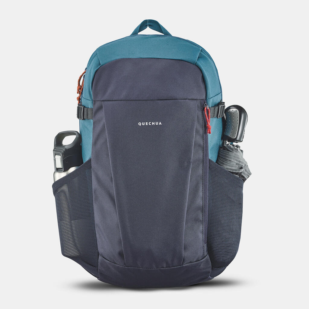 Morral de 20 litros para senderismo Quechua NH100 estampado