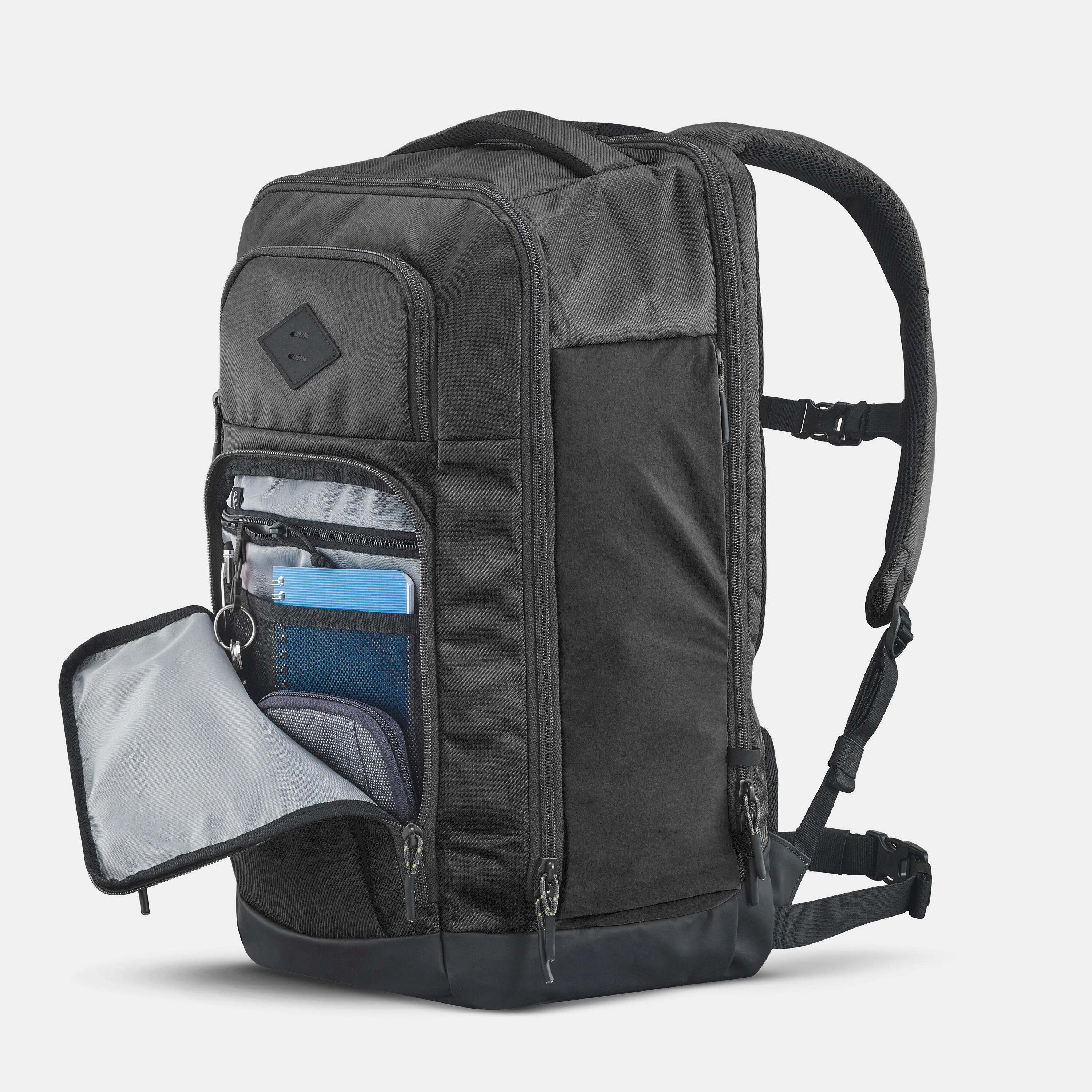 Mochila de montaña y senderismo 32L Quechua NH Escape 500. Equipaje de mano 5/14