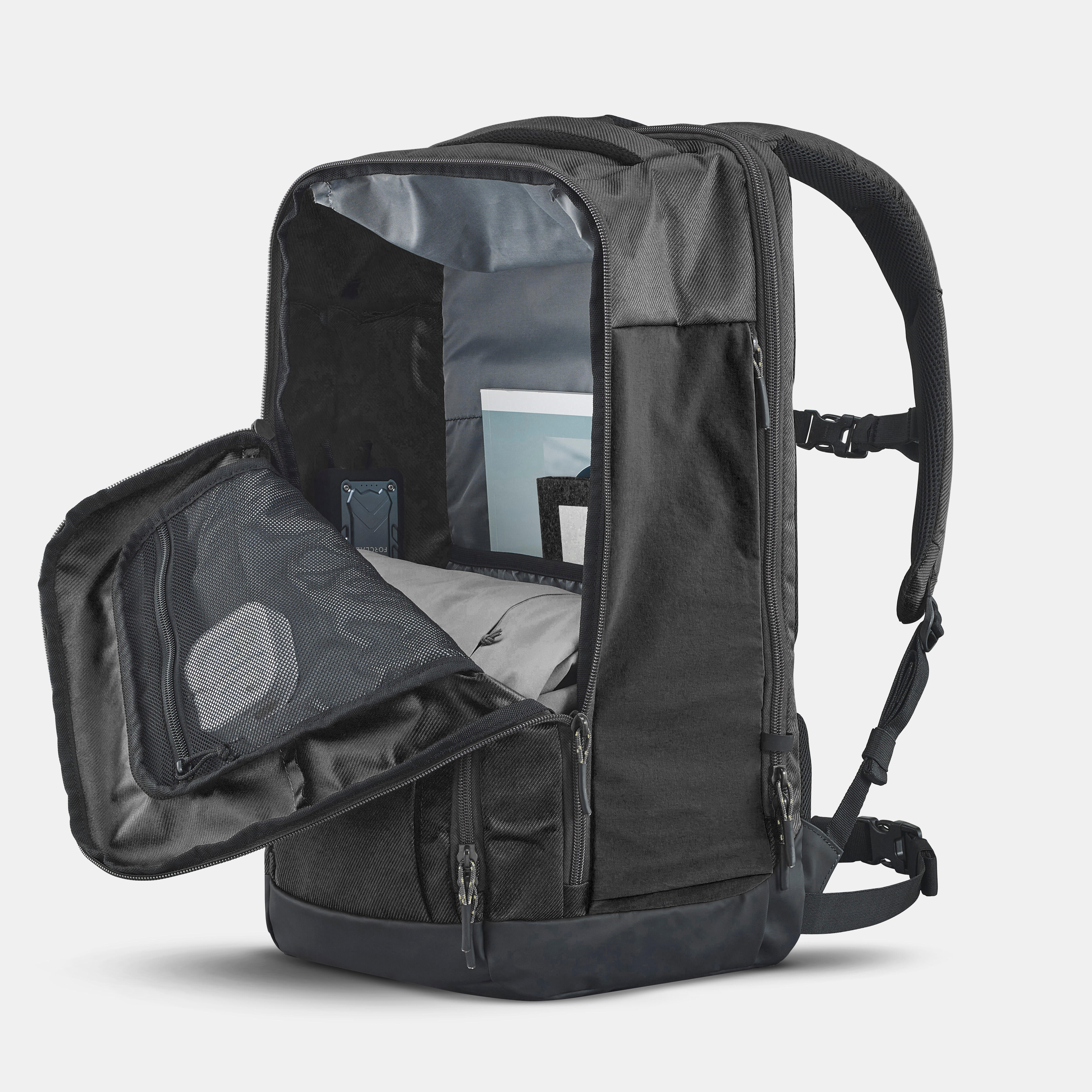 Hiking Backpack 32 L - NH Escape 500 Black - black, Hazelnut, Carbon ...