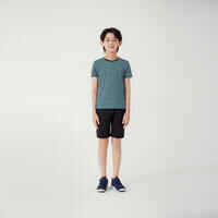 Kids' Breathable Shorts 500 - Black