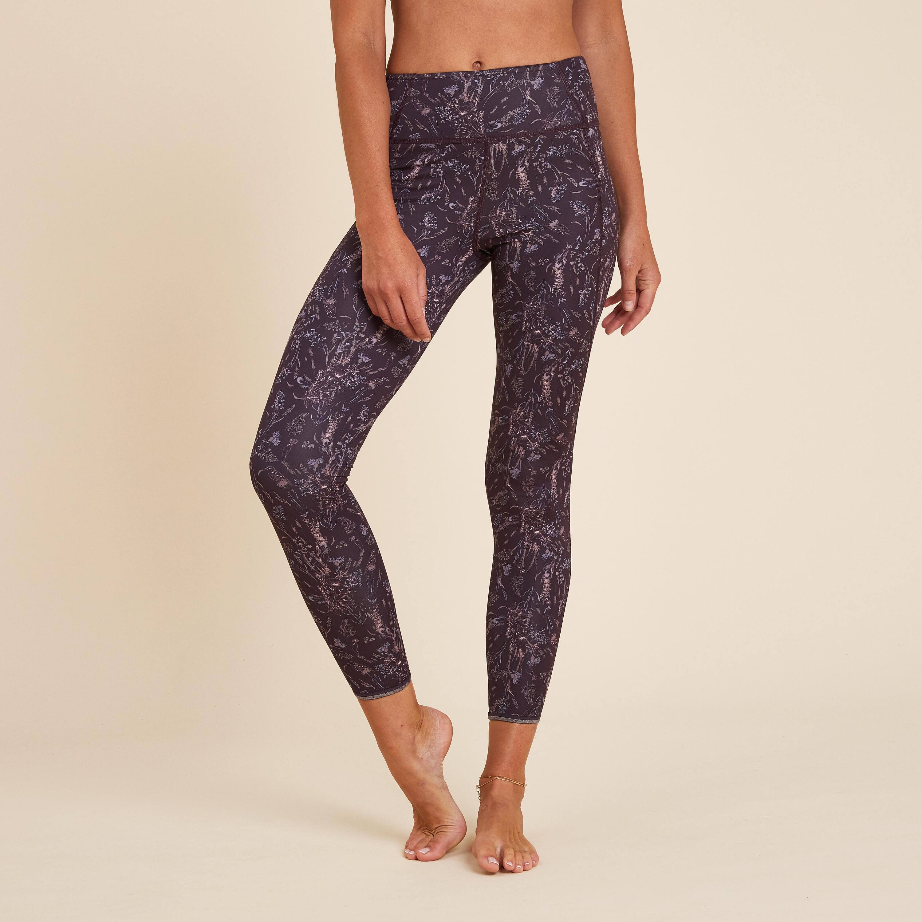 Foil Printed Legging with Pockets - Active Zone