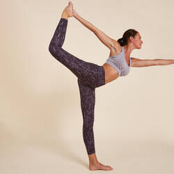 Reversible Dynamic Yoga Leggings - Purple