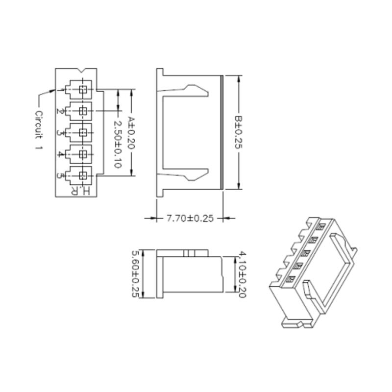 KIT CABLE LUMIERE ELOPS 540 AVANT ET ARRIERE