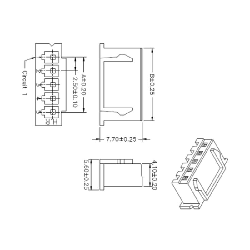 Lichtkabel-Set Elops 540 vorne und hinten 