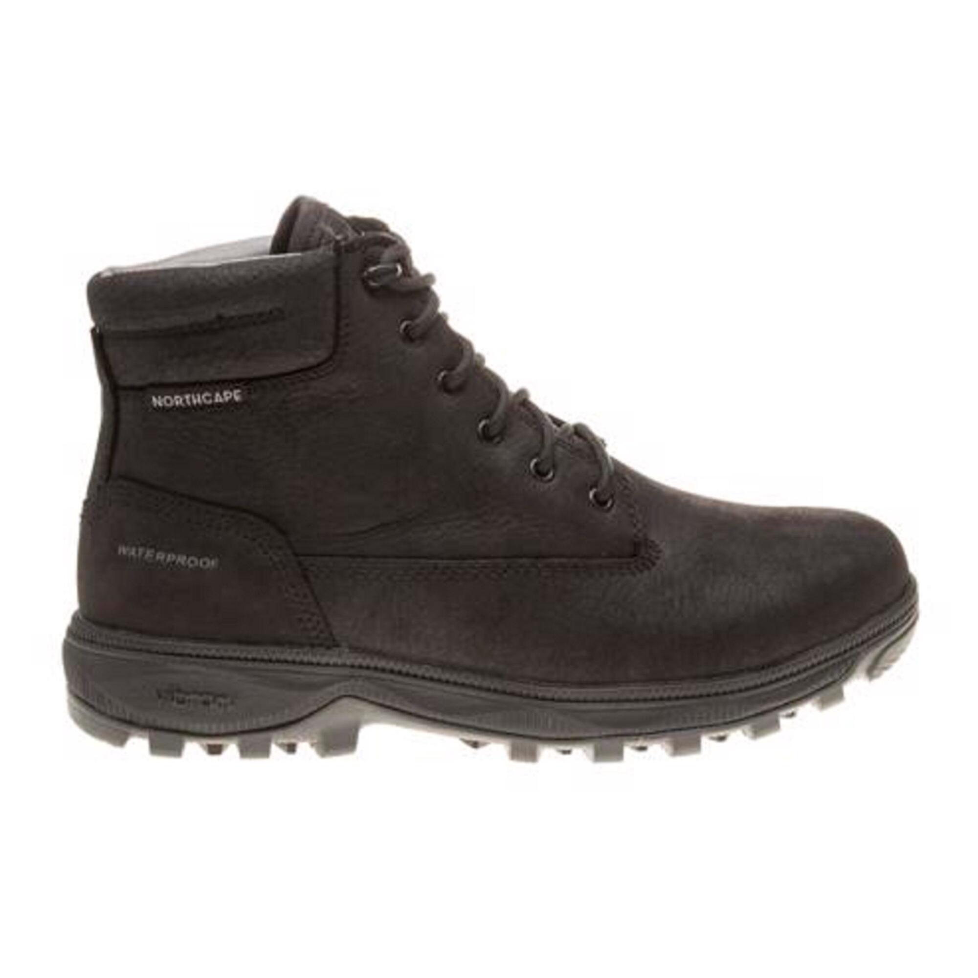 Men's waterproof walking boots - Northcape Granite - Black 2/5