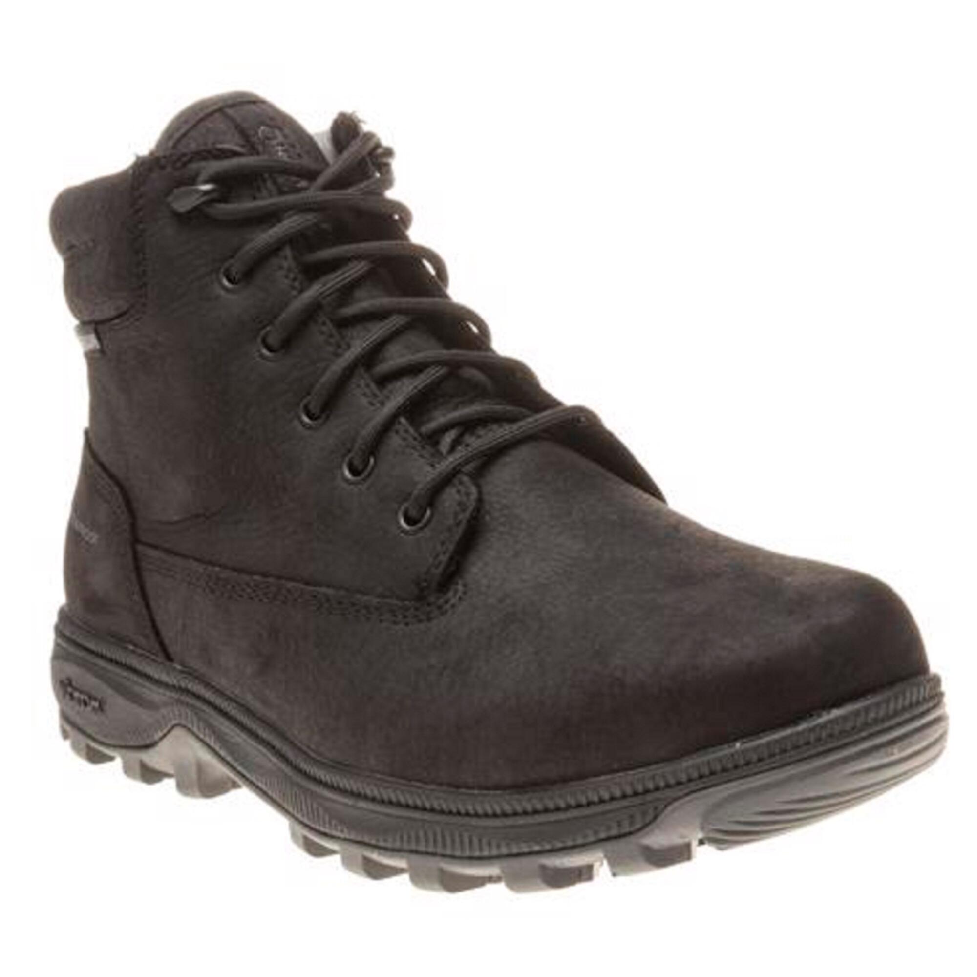 black walking boots