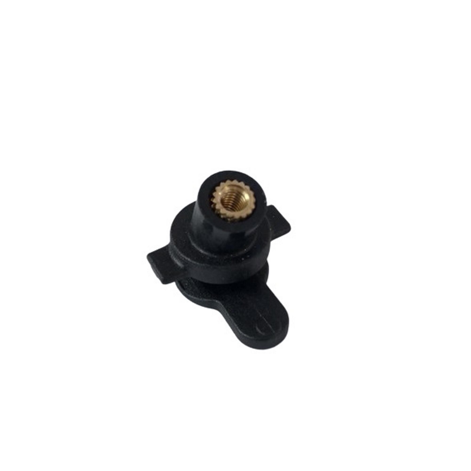 Elops - Fixation Lumiere Integre Avant Elops Cadre Acier - Support De Fixation - Sav Cycle - Noir - Taille Unique - Decathlon
