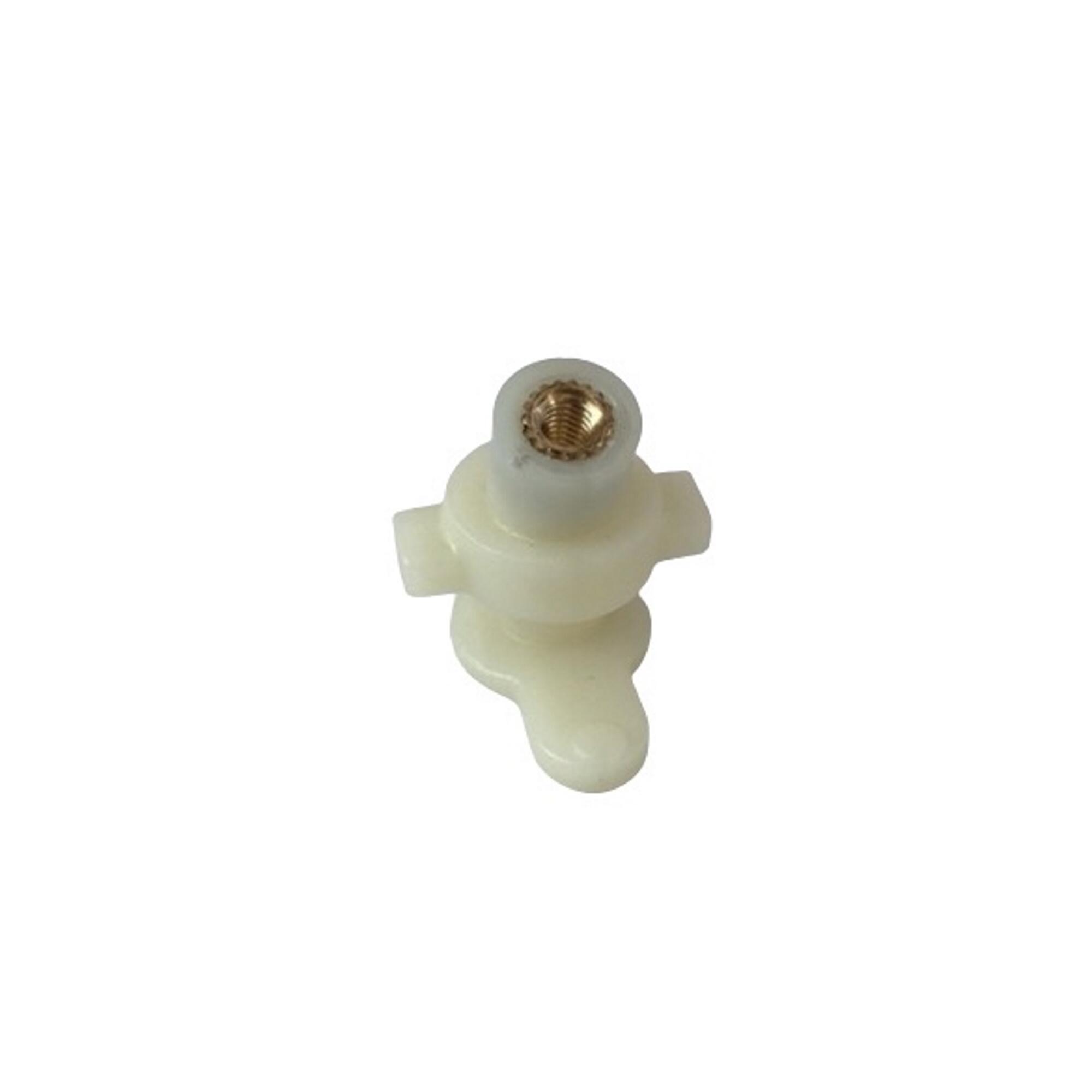 Elops - Fixation Lumiere Integre Avant Elops Cadre Aluminium - Support De Fixation - Sav Cycle - Blanc - Taille Unique - Decathlon