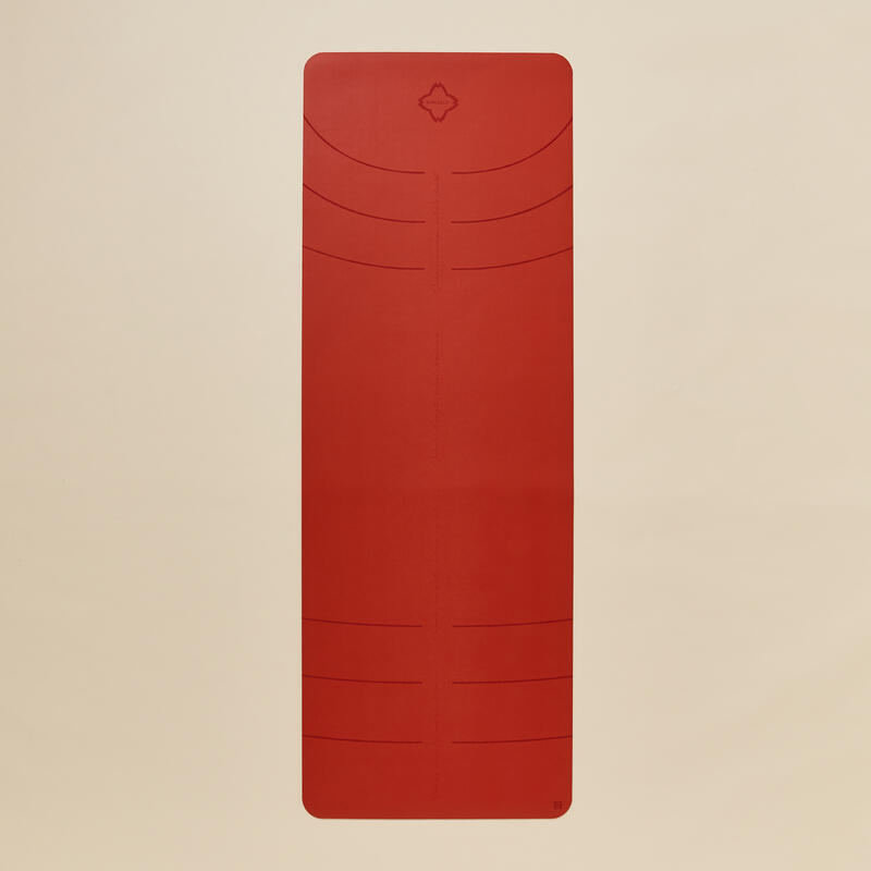 Tappetino yoga GRIP+ 3mm arancione 185x65 cm
