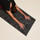 Коврик комфорт для йоги 8 мм черно-серый Kimjaly