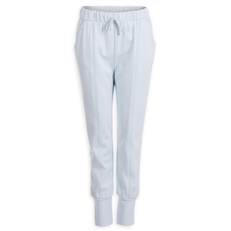 Pantaloni donna yoga celesti