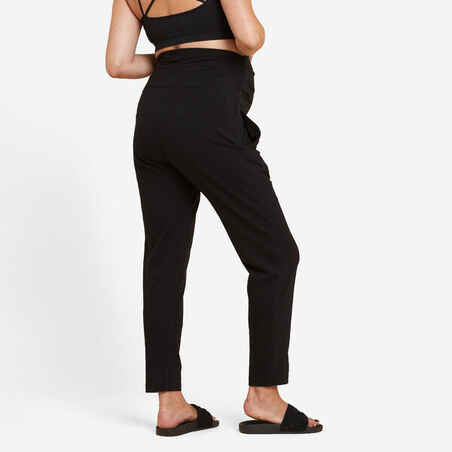 Pantalón yoga embarazada ecofriendly Mujer Kimjaly gris negro