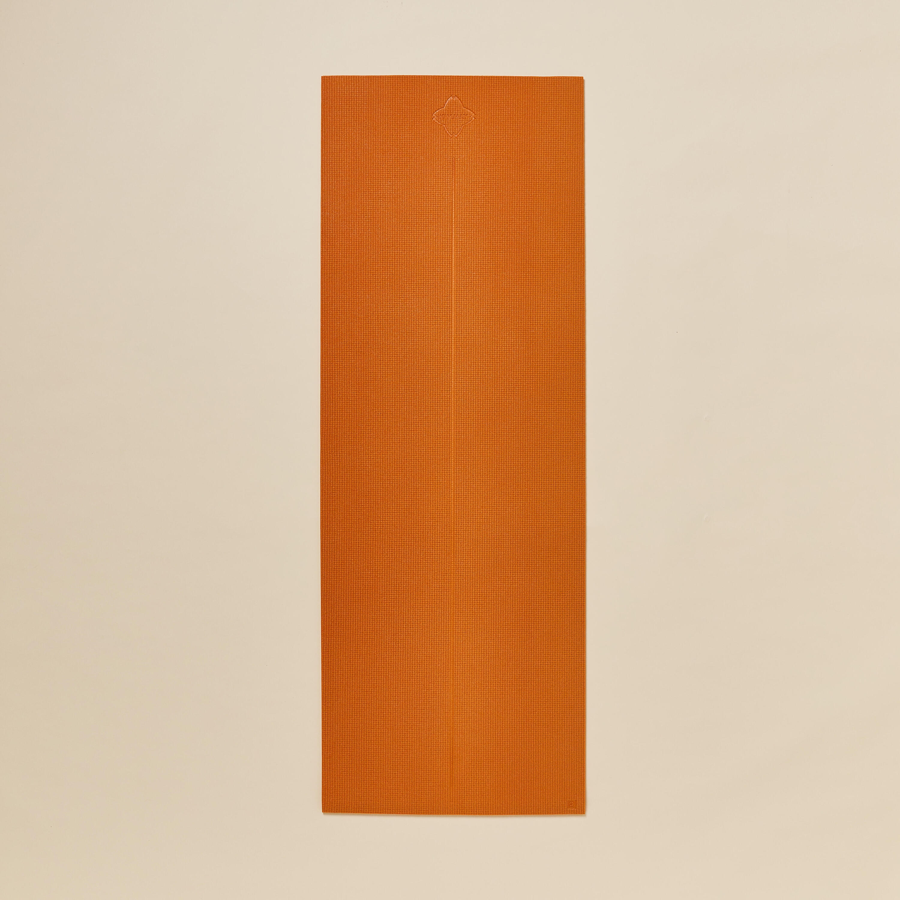8 mm Grippy and Comfortable Gentle Yoga Mat - Yellow 2/4