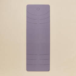 Yoga Mat Grip+ 185CM X 65CM X 5MM - Purple