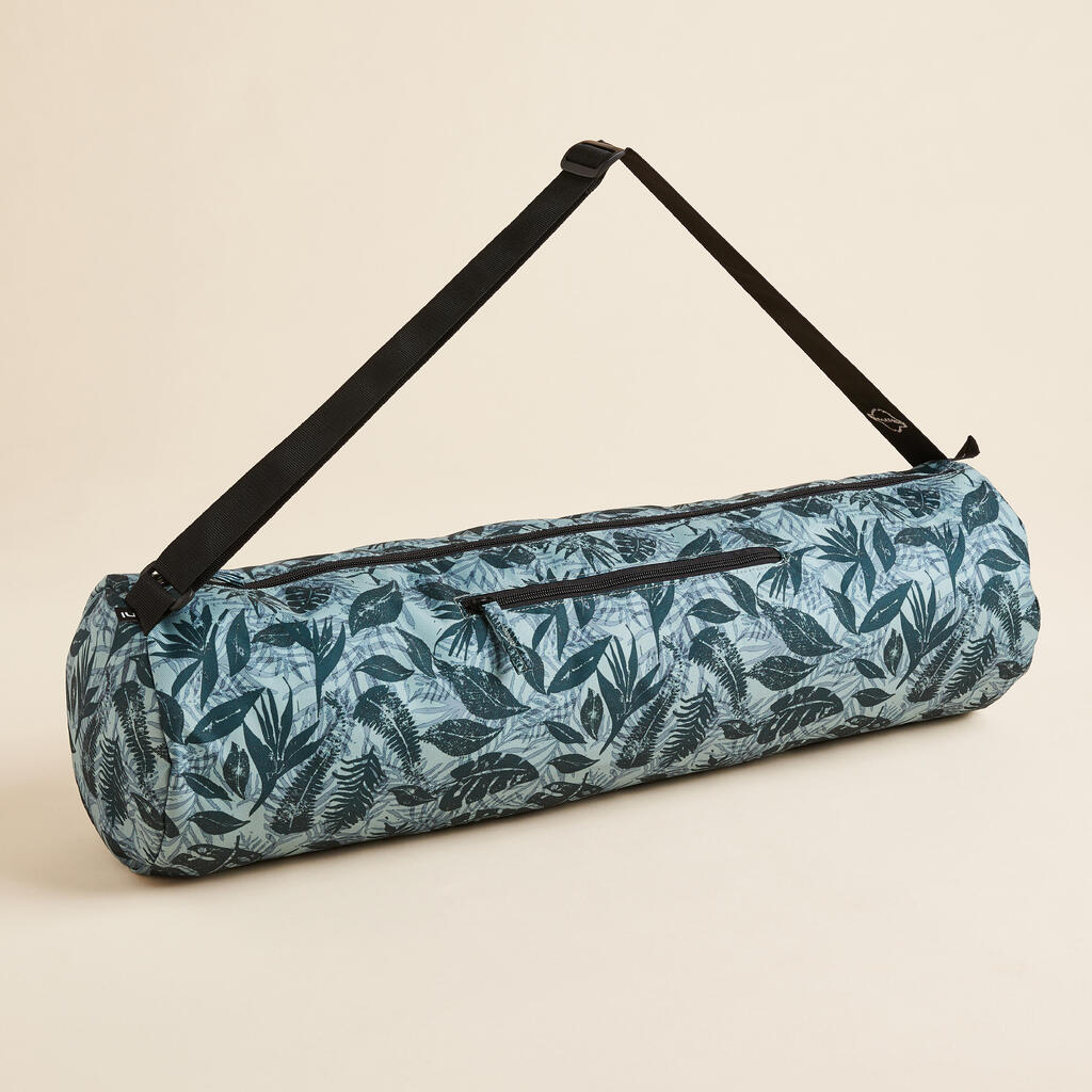 Hülle Yogamatte 23 l - Palmenprint grün 