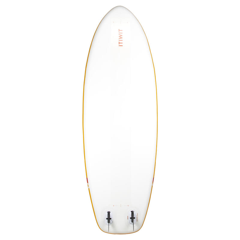Tabla paddle surf hinchable (<60 kg) 1 persona 8' Itiwit amarillo/blanco