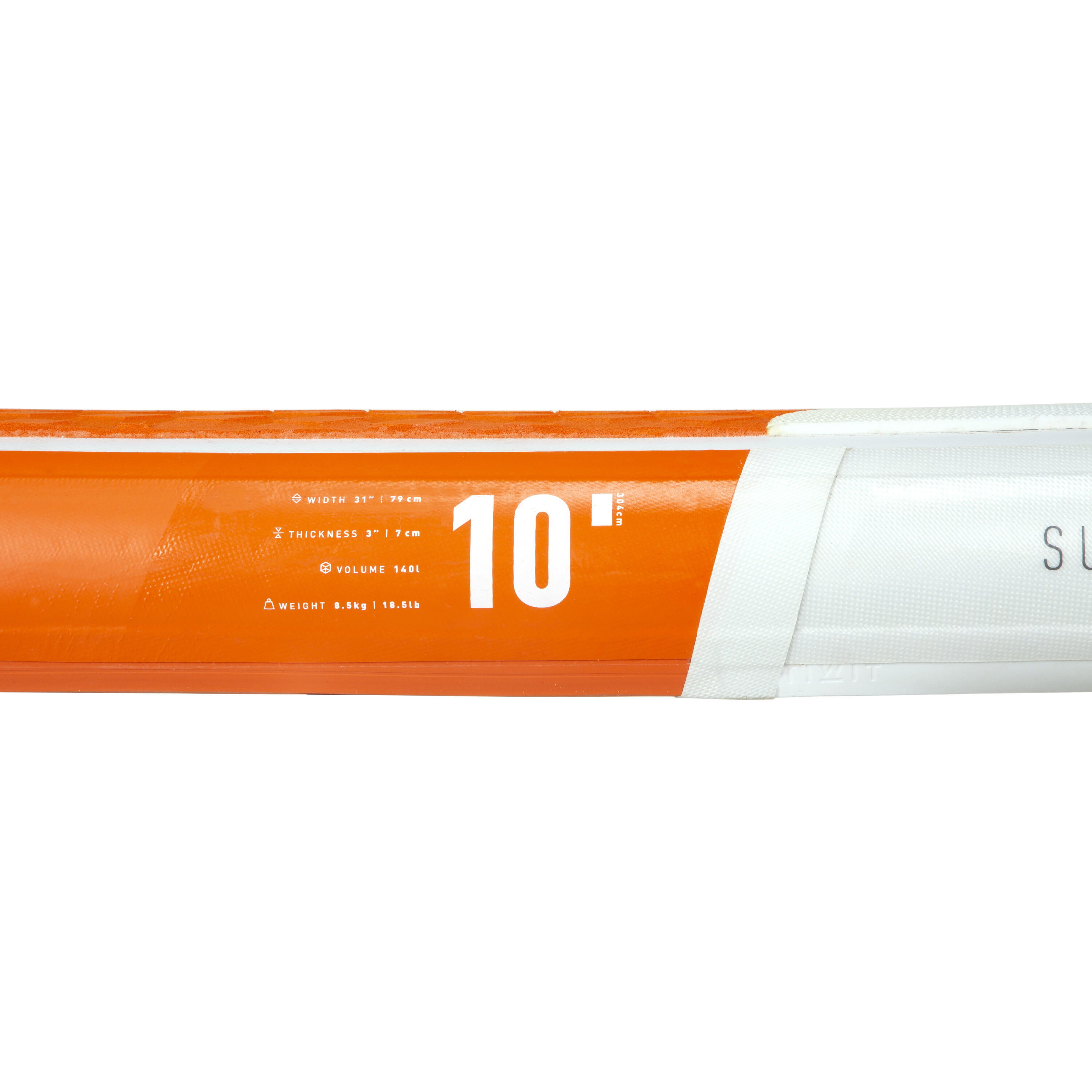 Inflatable Paddle Board - 500 Blue/Orange - ITIWIT
