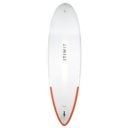 STAND UP PADDLE GONFLABLE LONGBOARD DE SURF 500 | 10' 140L BLANC