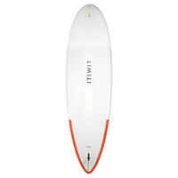 S500 10FT (140L) SURFING INFLATABLE STAND-UP PADDLEBOARD LONGBOARD -WHITE/ORANGE