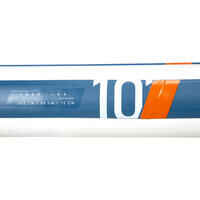 Ultra-compact and stable 10-foot (max. 130 kg) SUP - white and blue