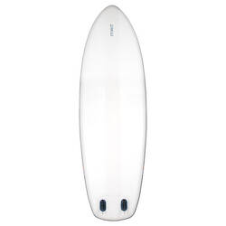 Ultra-compact and stable 10-foot (max. 130 kg) SUP - white and blue