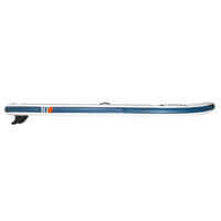 Ultra-compact and stable 10-foot (max. 130 kg) SUP - white and blue