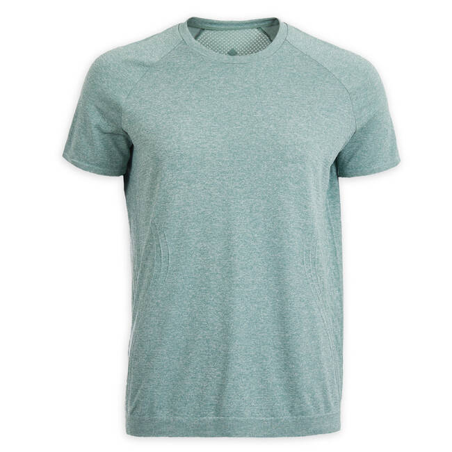Women's Short-Sleeved Dynamic Yoga T-Shirt - Grey