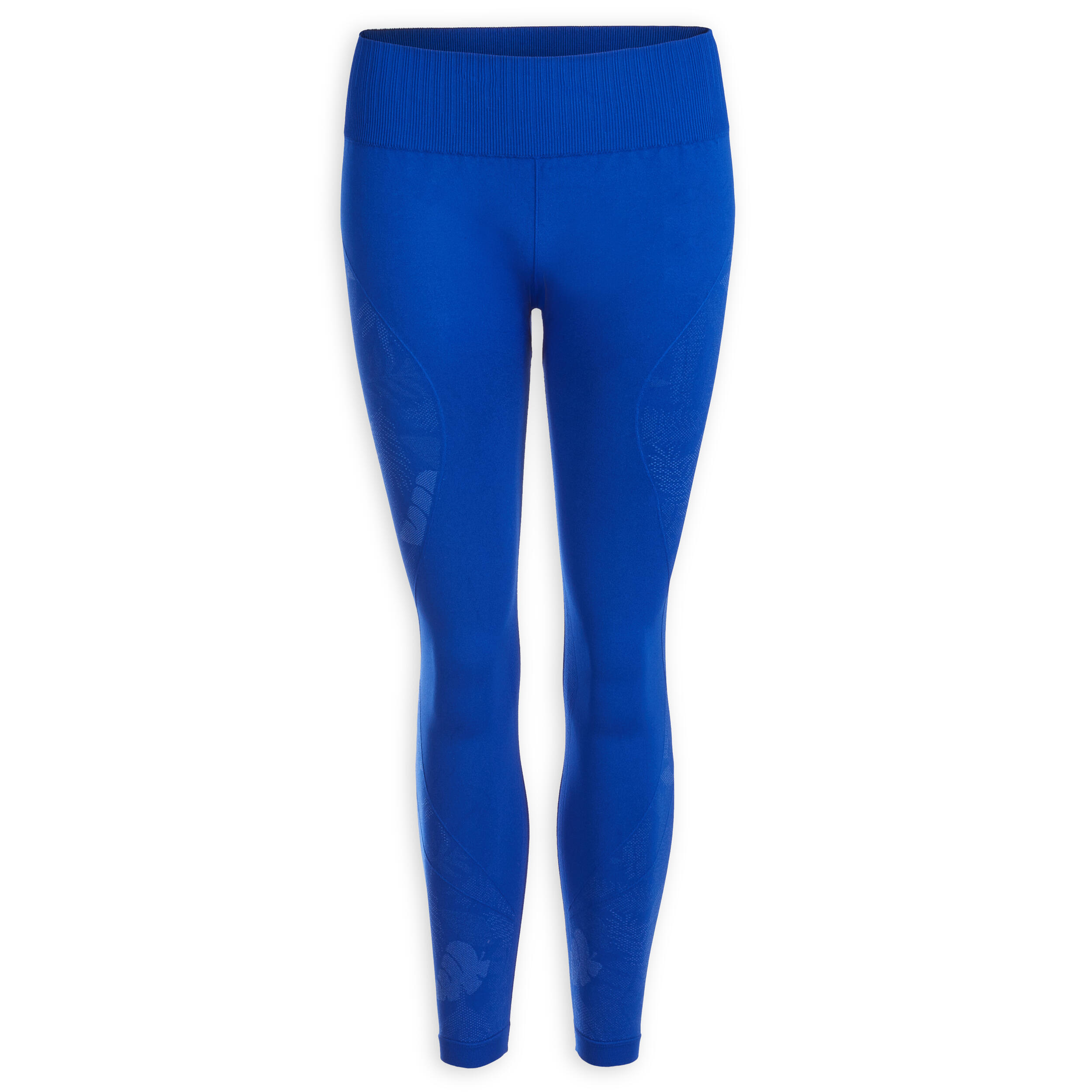 Seamless 7/8 Yoga Leggings - Indigo 5/5