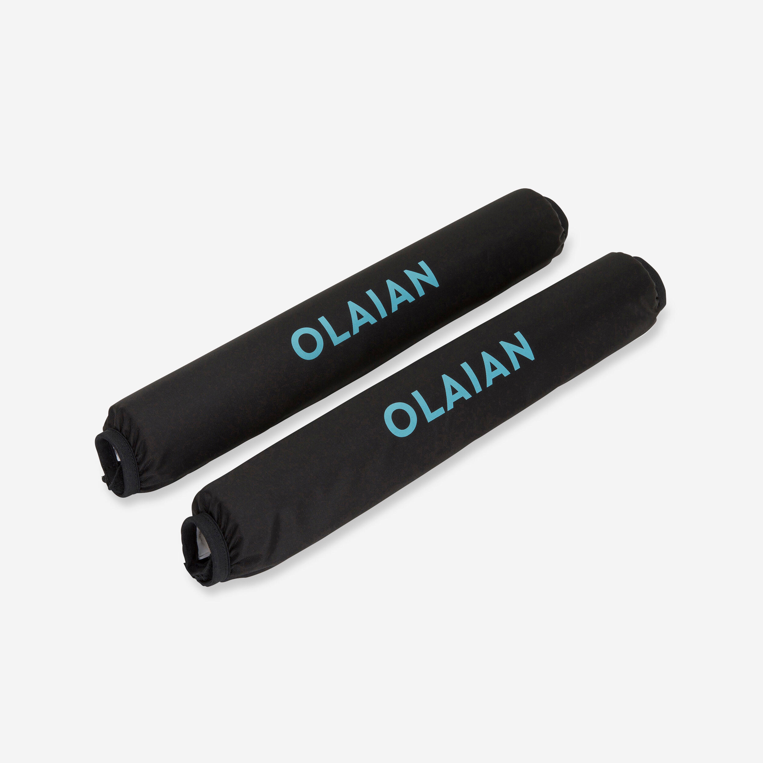OLAIAN Surfboard Schaumstoffrollen für klassischen Dachträger 2er-Pack schwarz