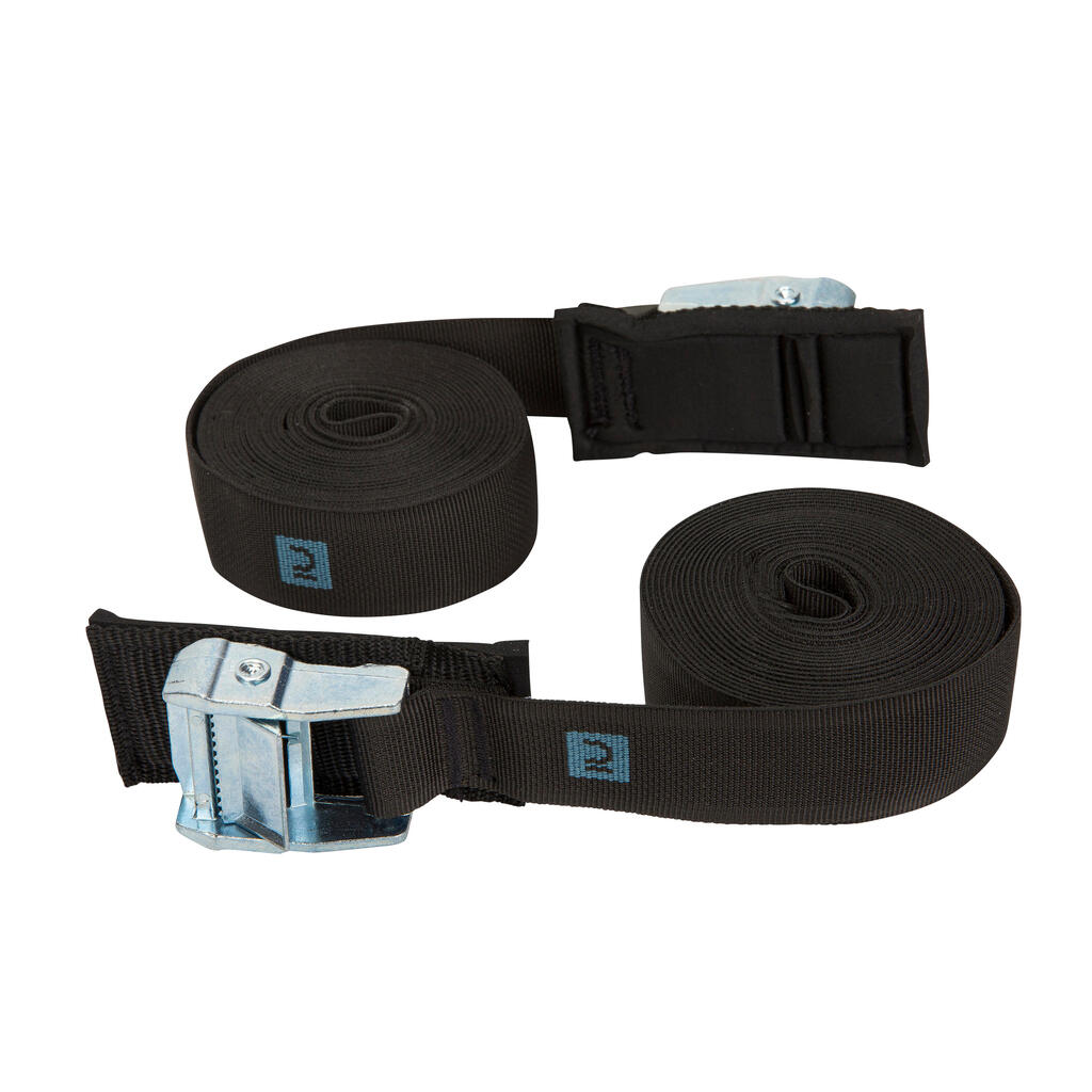 SANGLES LARGES AUTOBLOCANTES (x2) de 4,5m