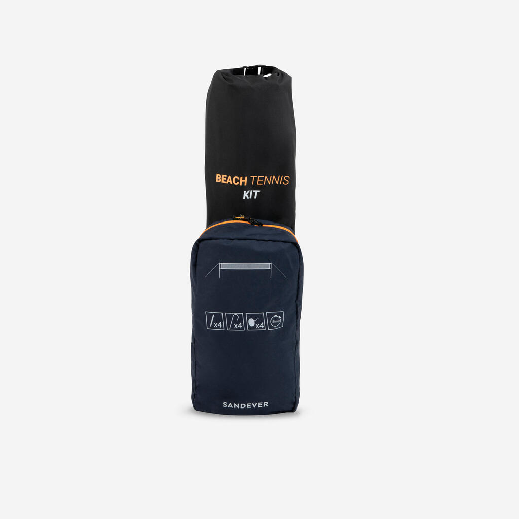 סט לטניס חופים BTK 500 R - רשת ועמודים