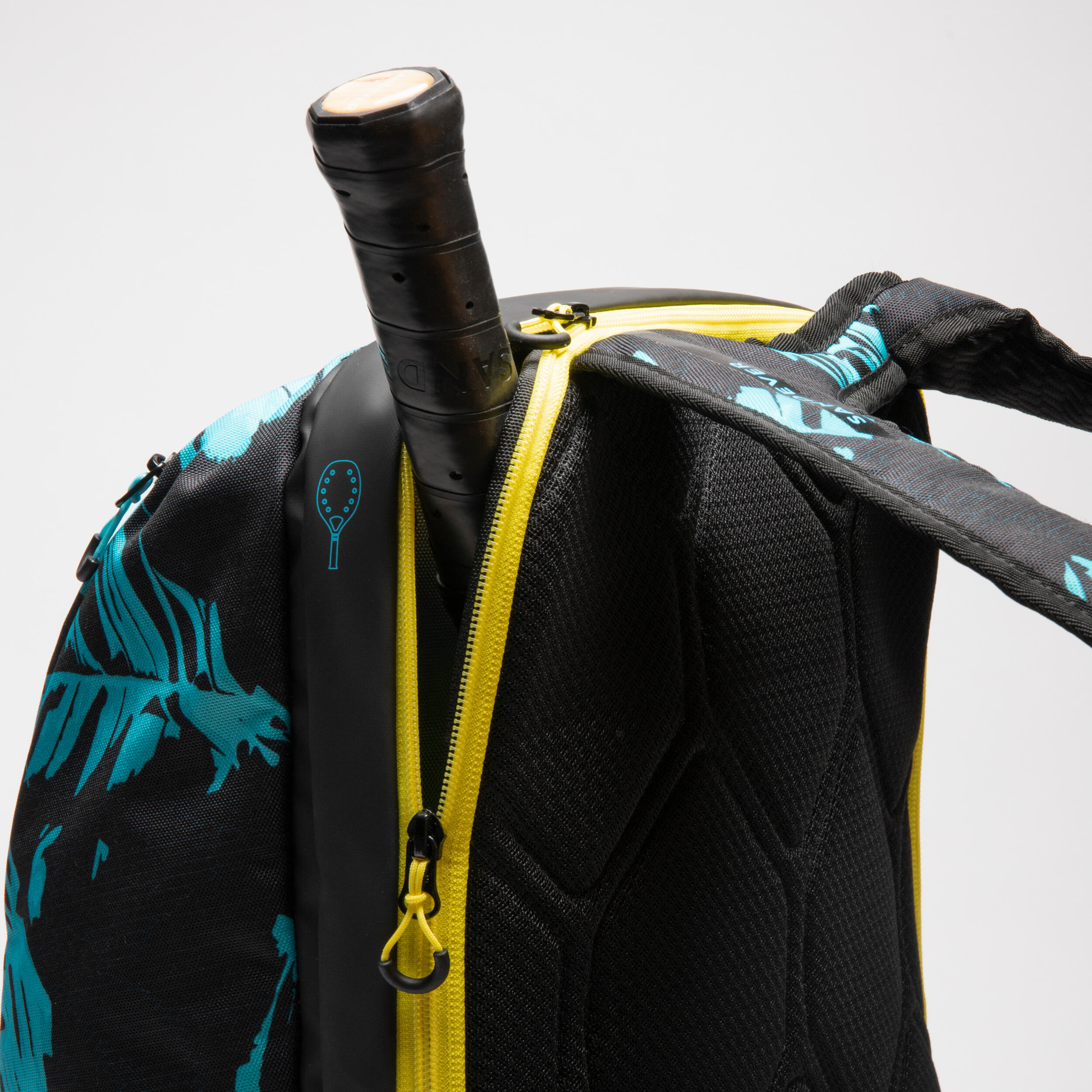Mochila de Tenis Playa con bolsillo Sandproof Decathlon