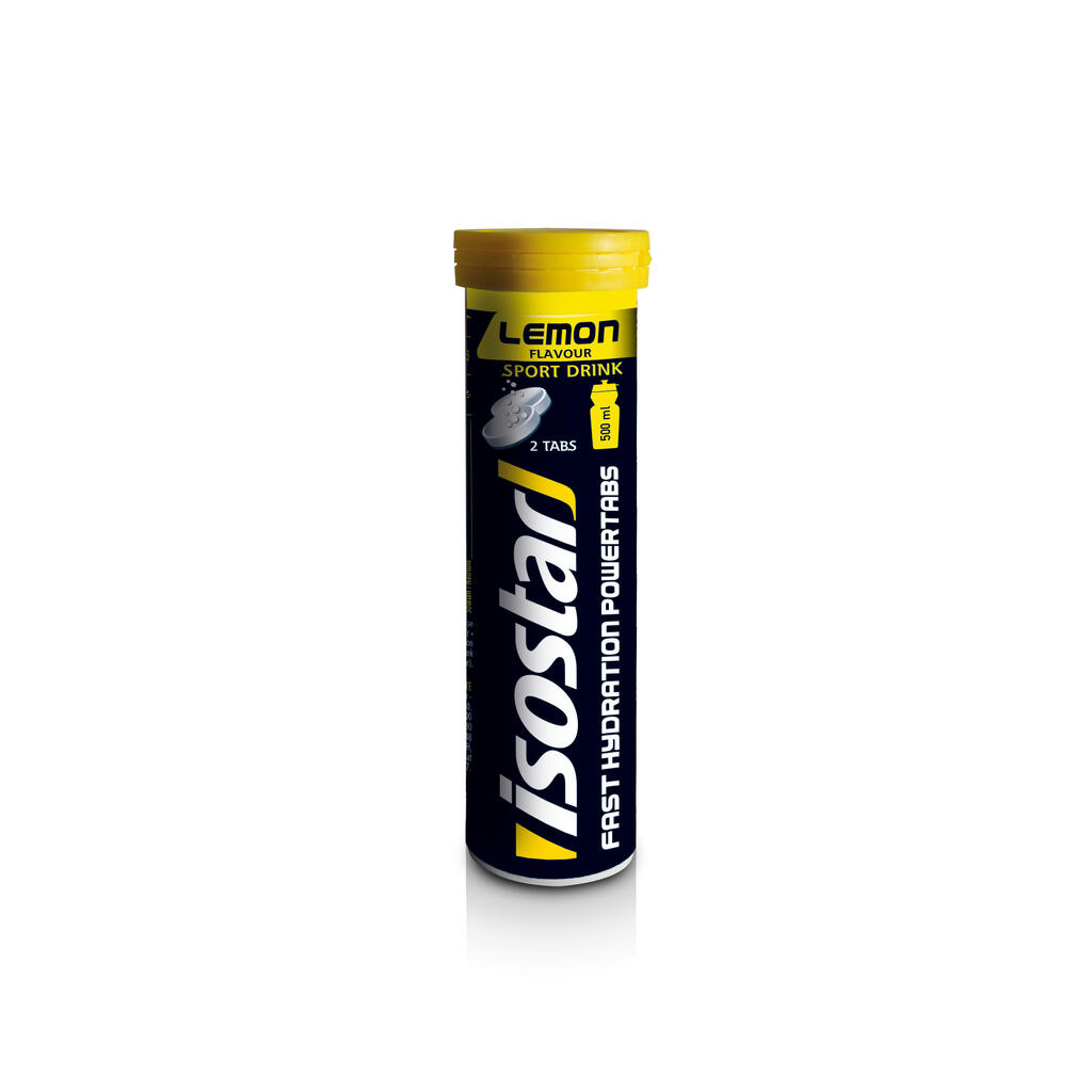 Ταμπλέτες ισοτονικού ποτού Powertabs 10x12 g - Λεμόνι