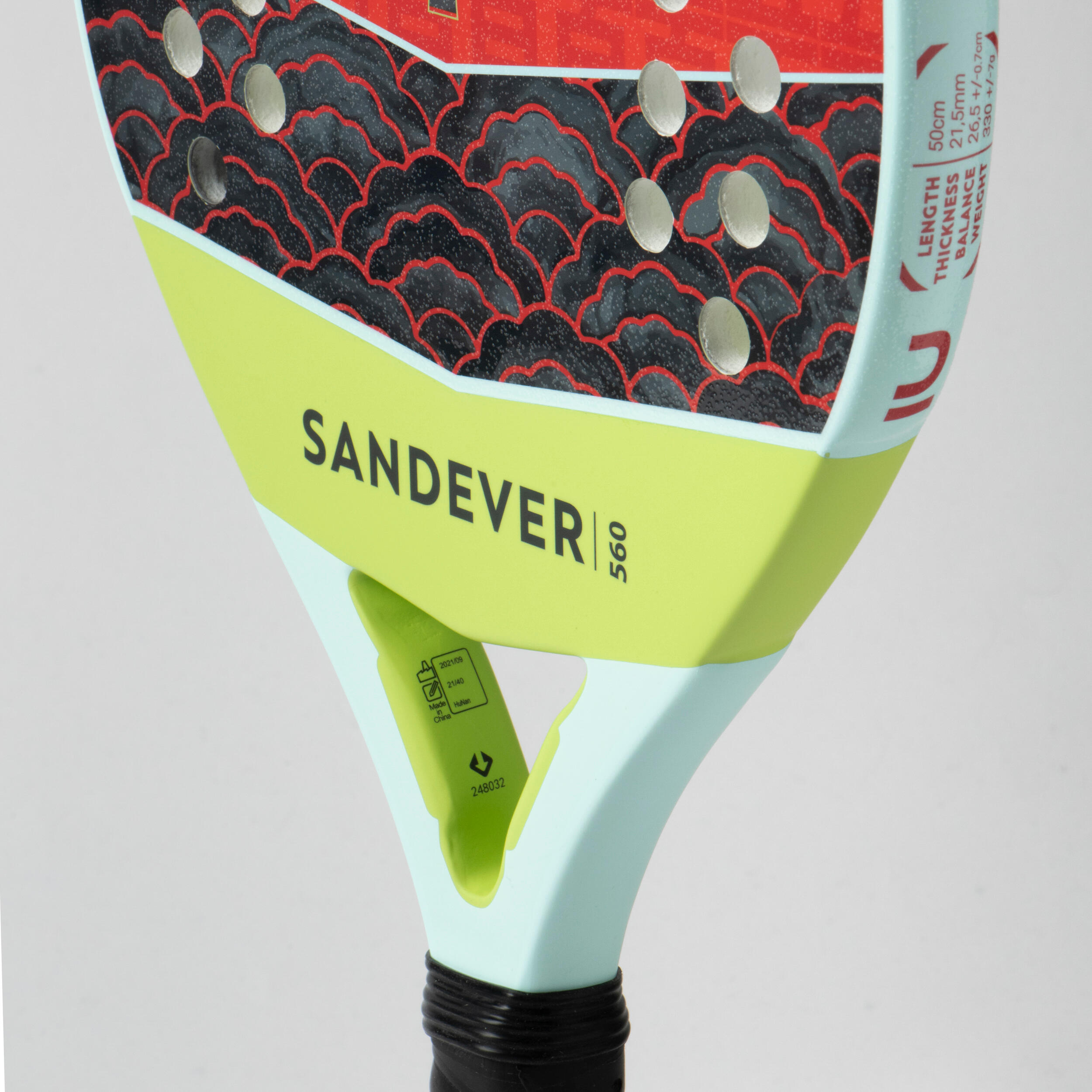 Beach Tennis Racket BTR 560 BL - Red 7/10