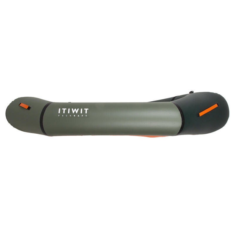 Packraft 100 kayak gonflable rivière TPU 1 place - PR100