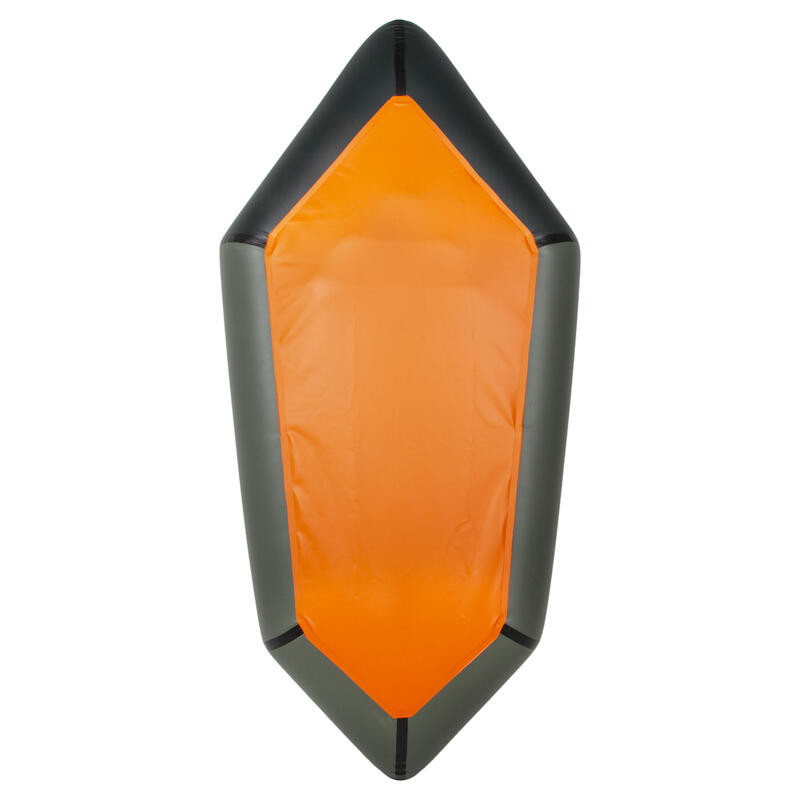 Opblaasbare packraft 100 kajak rivier TPU 1 plaats PR100