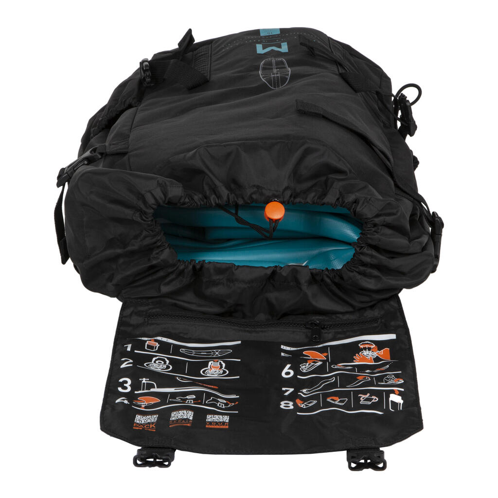 CARRY BACKPACK FOR THE COMPACT M ITIWIT INFLATABLE SUP BOARD