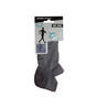 Walking Sock 500 FRESH Invisible Grey (Pack of 2)