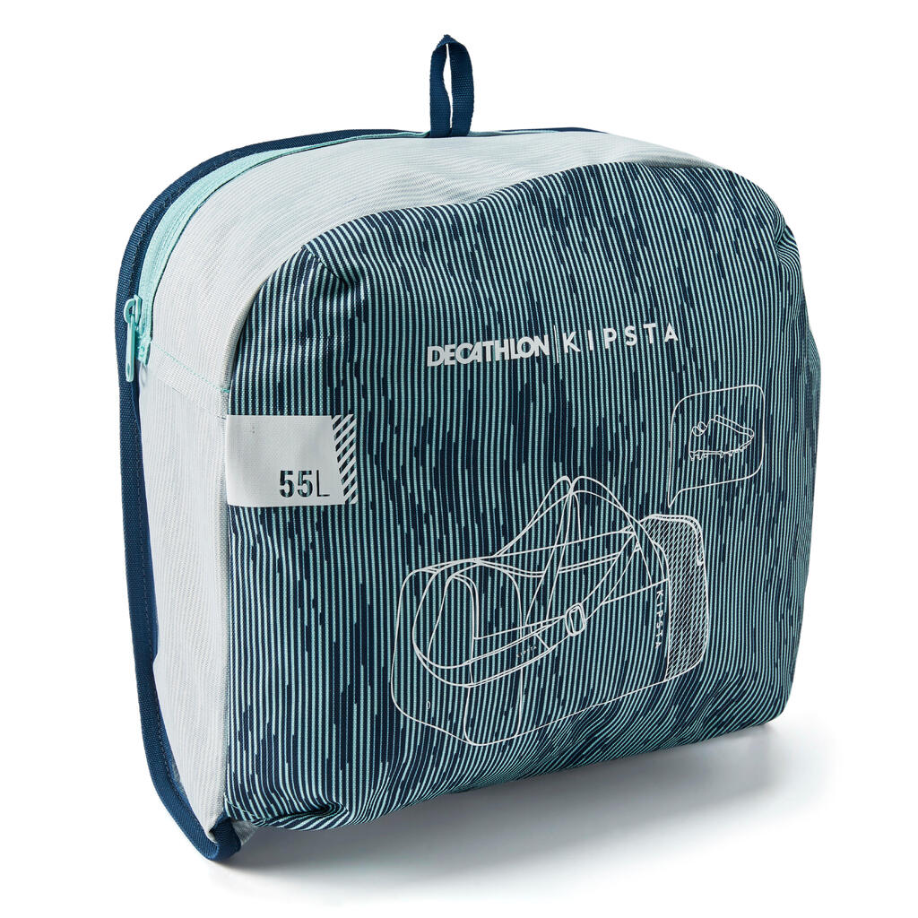 SPORTSKA TORBA ESSENTIAL OD 55 L TIRKIZNA