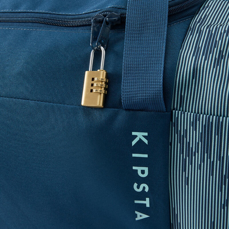 Bolsa de deporte 55L Kipsta Essentiel turquesa