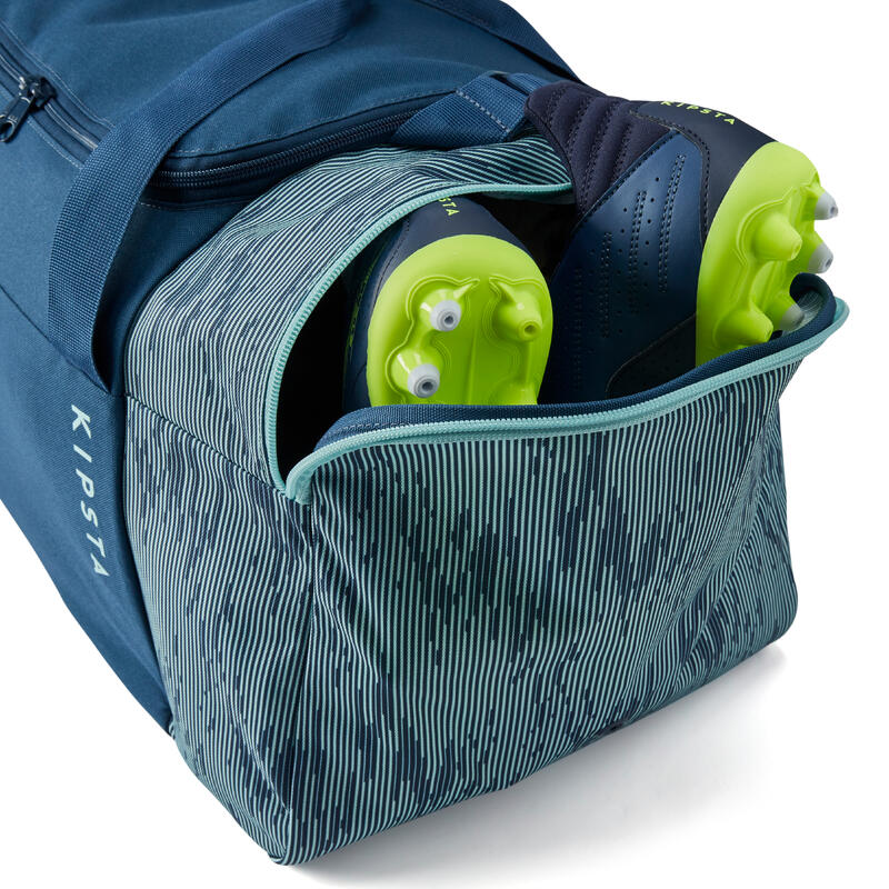 Bolsa de deporte 55L Kipsta Essentiel turquesa