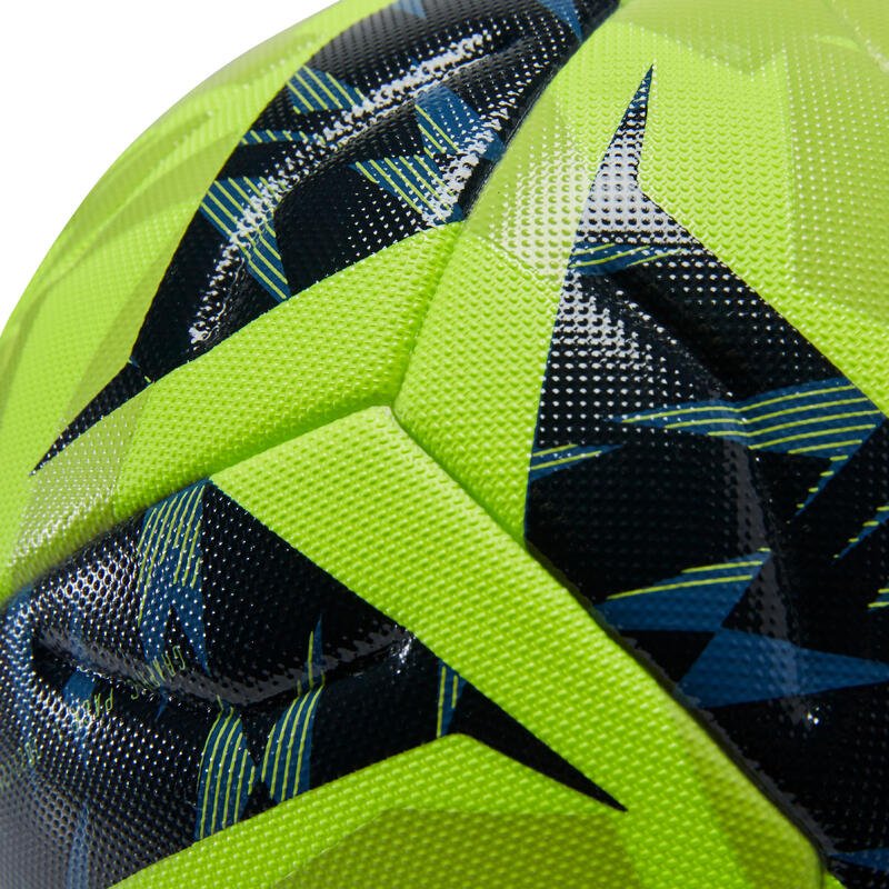 Futball-labda F950 5-ös méret, FIFA QUALITY PRO, hőragasztott, sárga 