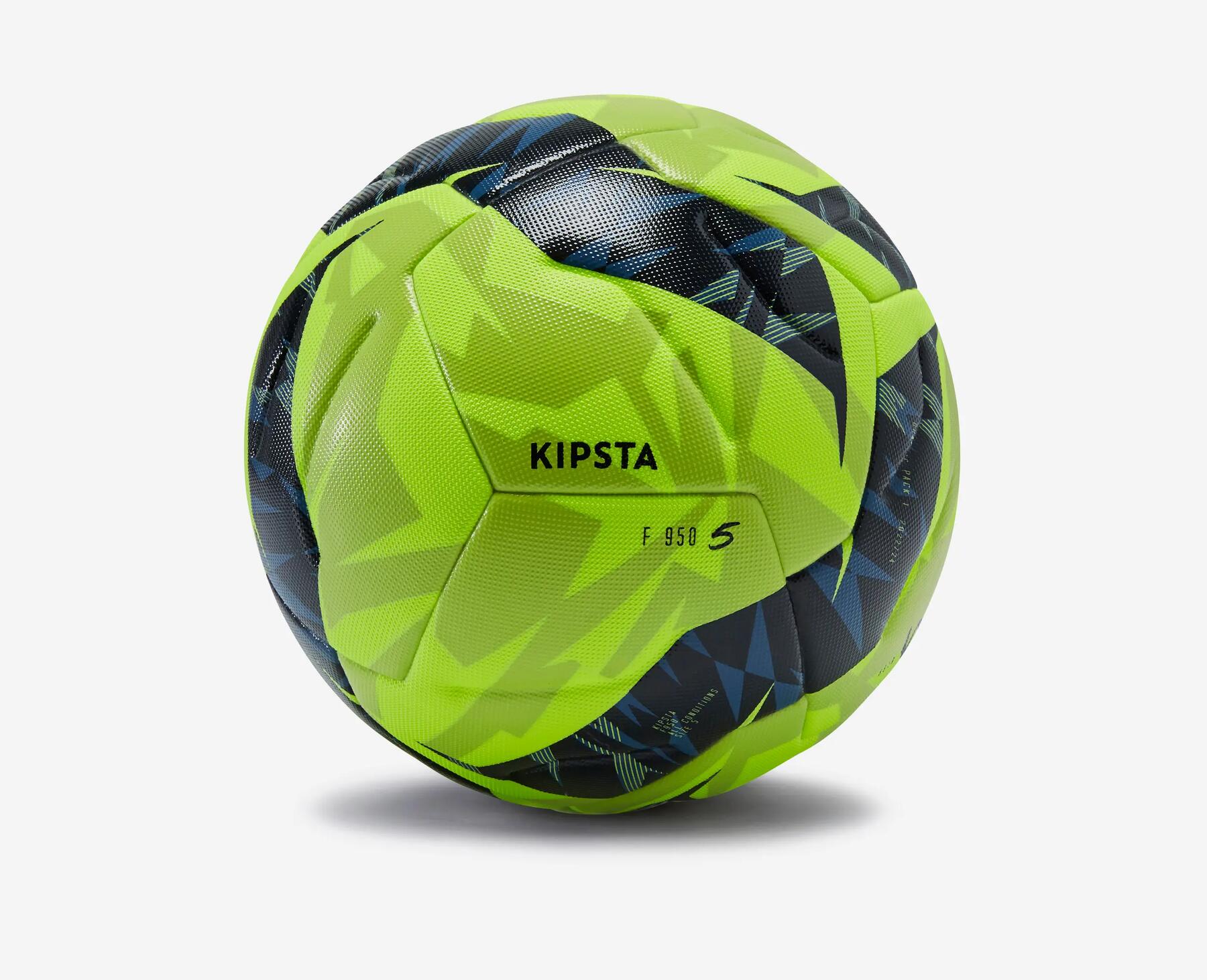 THERMOBONDED SIZE 5 FOOTBALL FIFA QUALITY PRO F950 - YELLOW