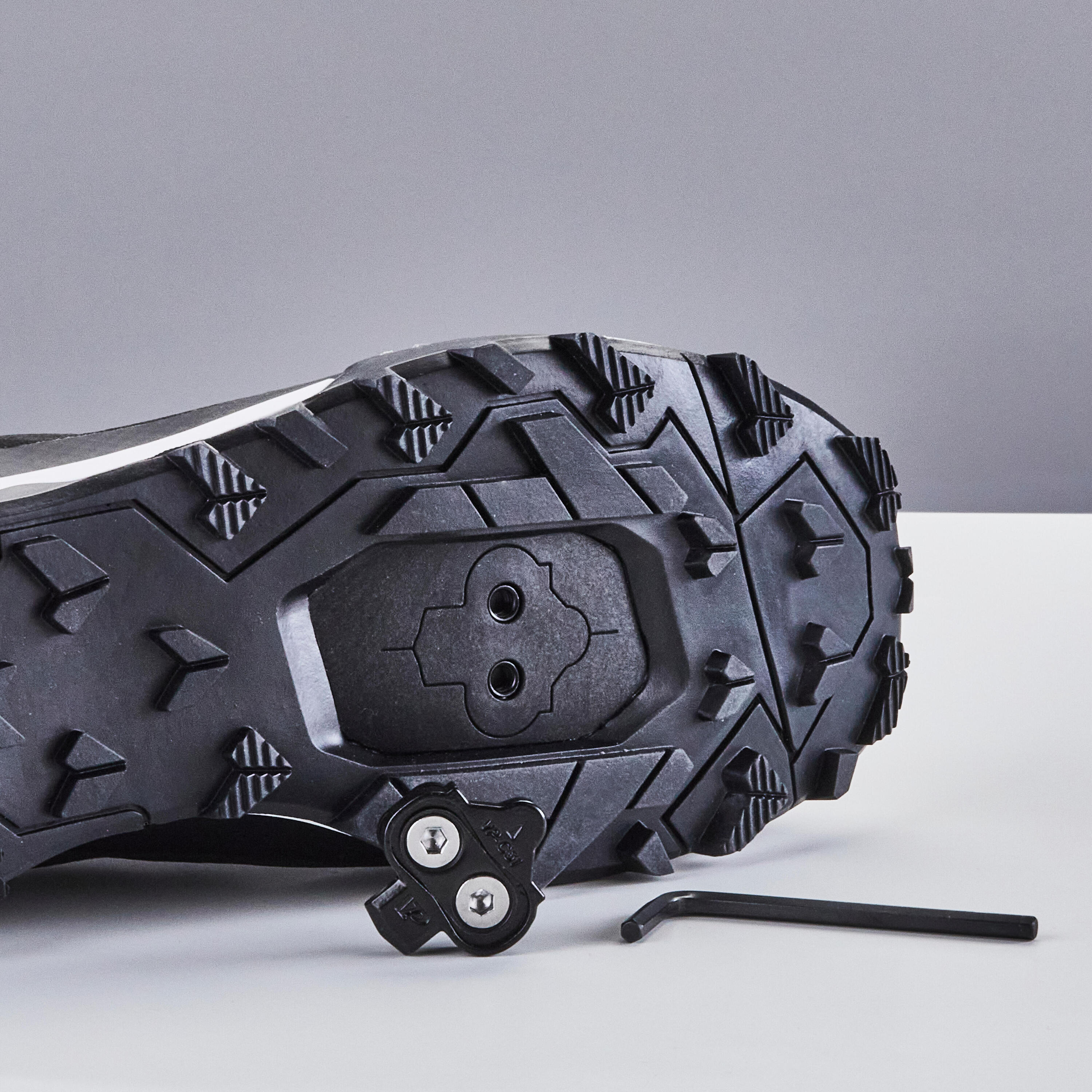 Zapatillas ciclismo MTB Rockrider EXPL 100 negras 4/8