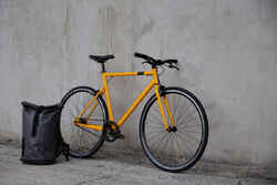 500 Single Speed City Bike - Orange