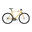 Bici città single speed ELOPS 500 gialla