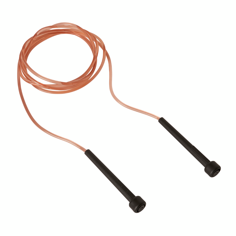 Corde à Sauter Enfant Speed Rope 2,5m - Poignées Bois Antidérapantes, Corde Coton Colorée Pour Garçon Et Fille